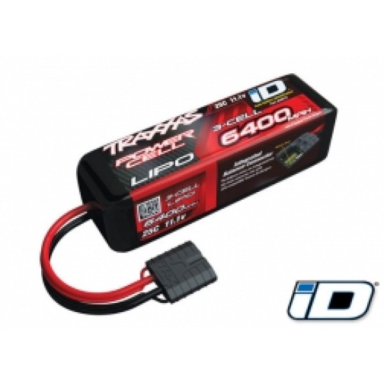 Batterie 6400mAh 11.1v 3-Cell 25C LiPo iD® 2857x